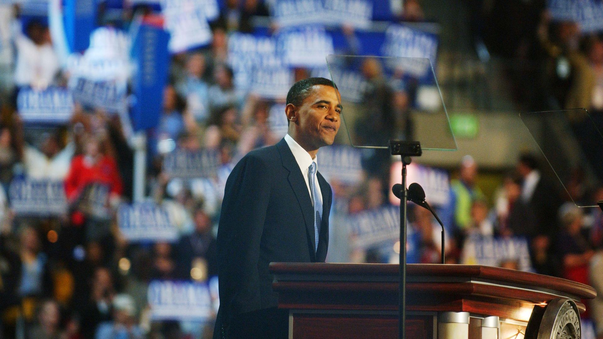 Barack Obama at 2004 convention