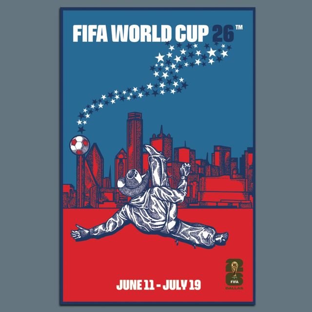 天明屋尚☆蹴球之図　FIFAワールドカップオフィシャルポスター　フレーム付き 天明屋尚☆蹴球之図 FIFAワールドカップオフィシャルポスター フレーム