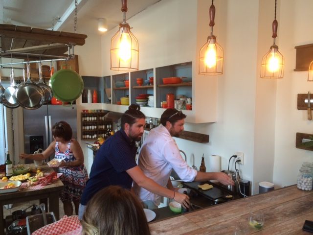 kitchen plaid penguin