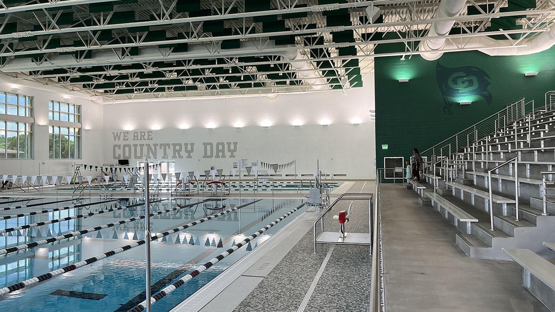 Klein Aquatic Center at Charlotte Country Day School.