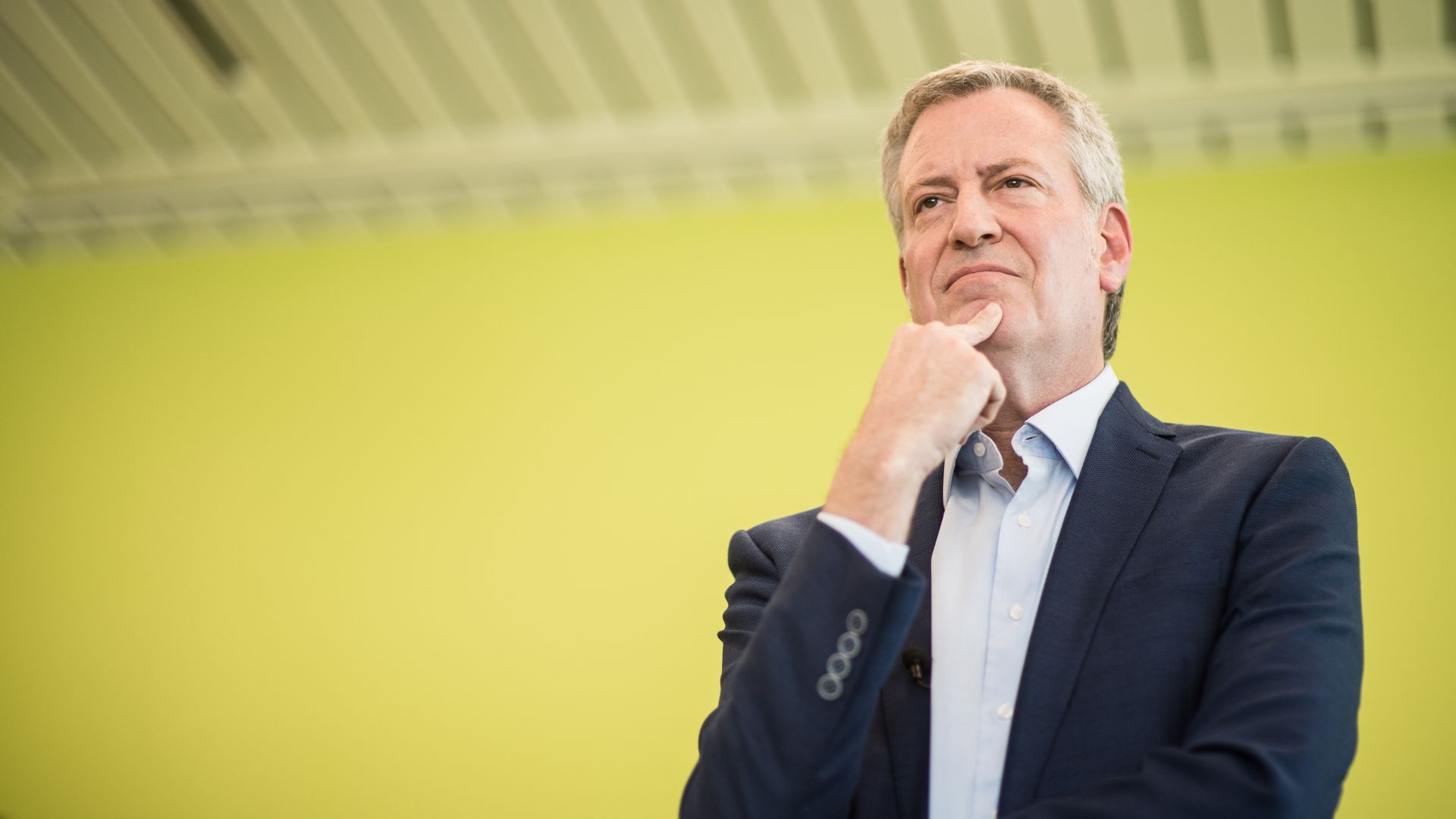 New York City Mayor Bill de Blasio