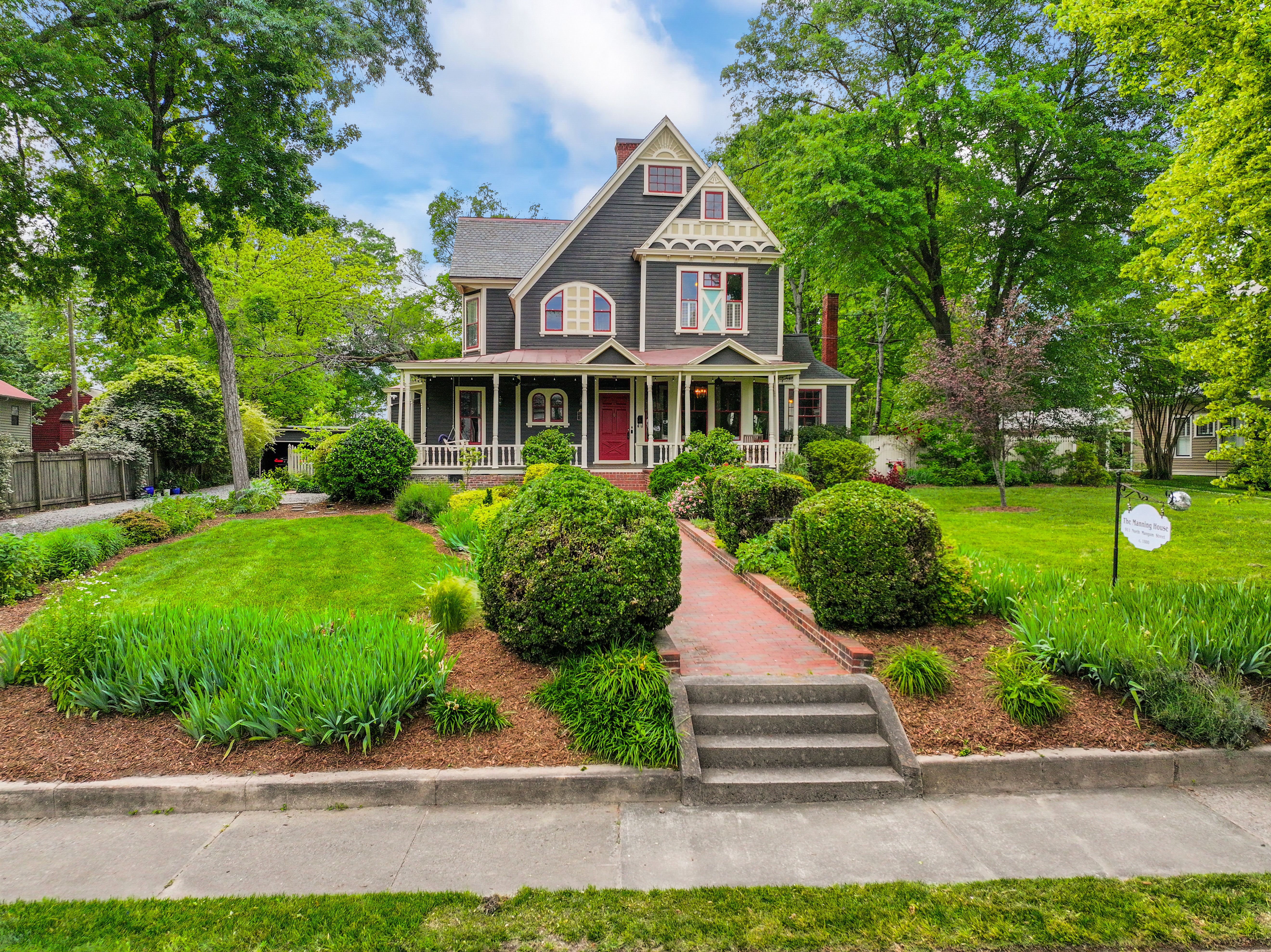 Bull Durham house on Magnum street in durham