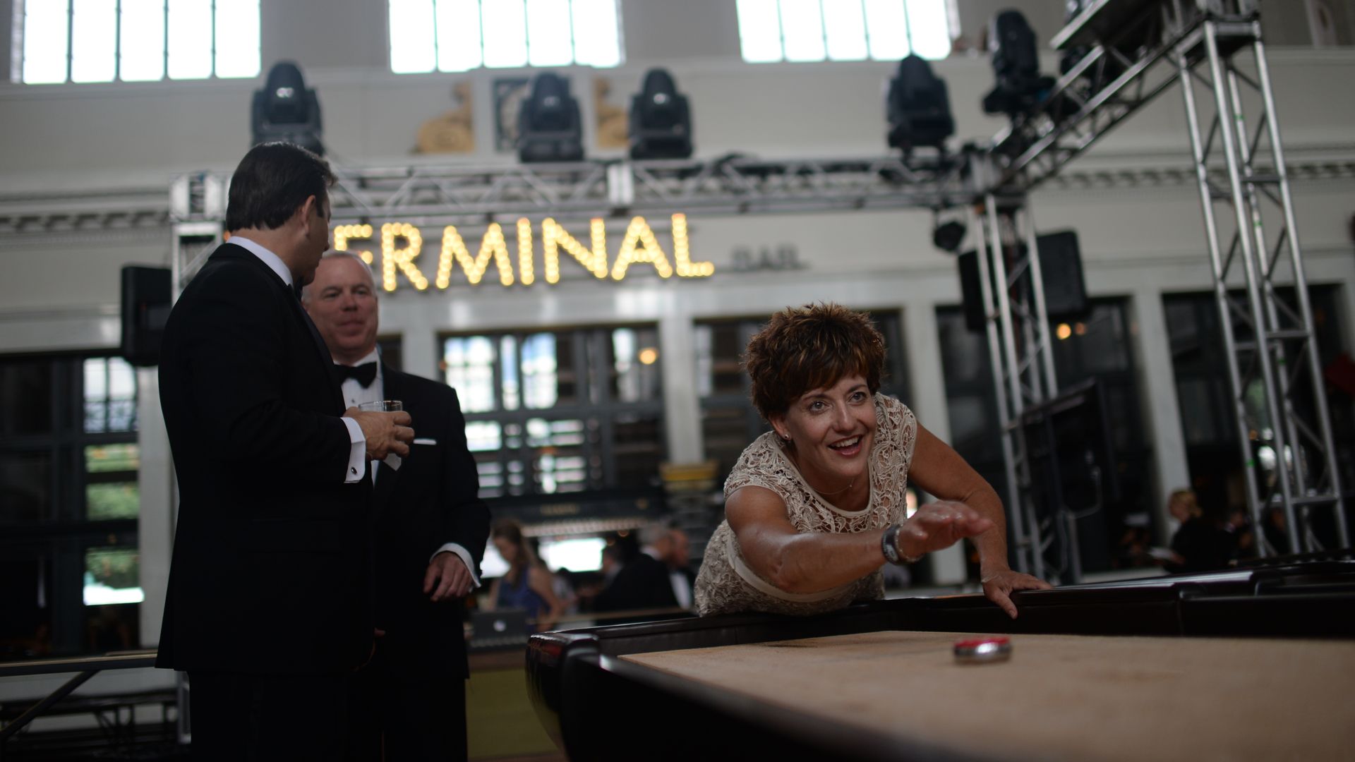 Kelly Brough at the Union Station Great Hall Gala in 2014.