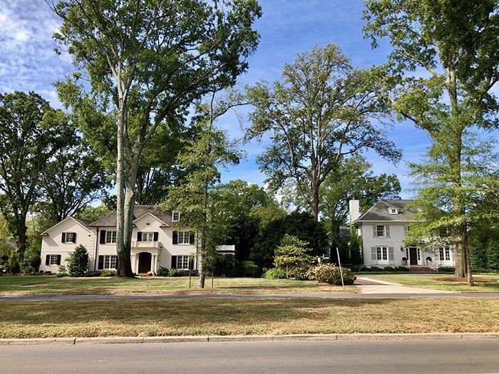 queens road west houses in myers park charlotte