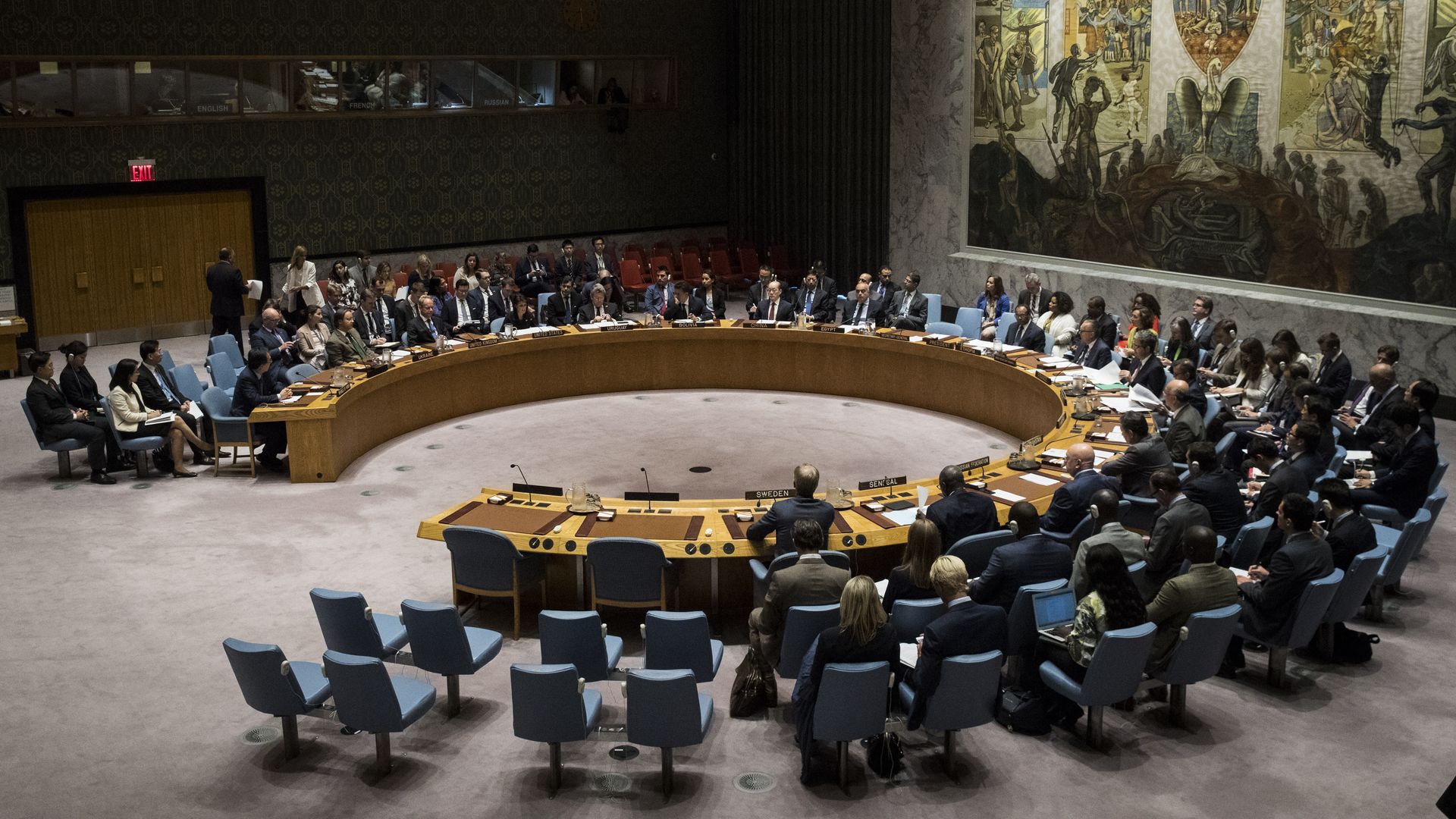 United Nations Security Council: Photo by Drew Angerer/Getty Images