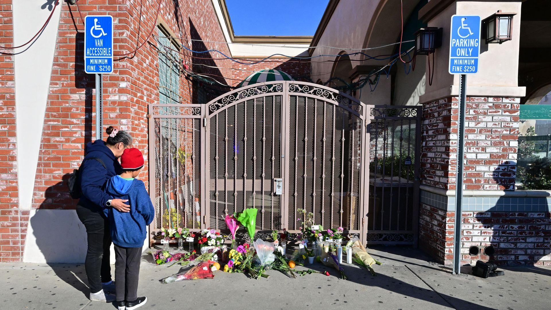 Monterey Park shooting memorial