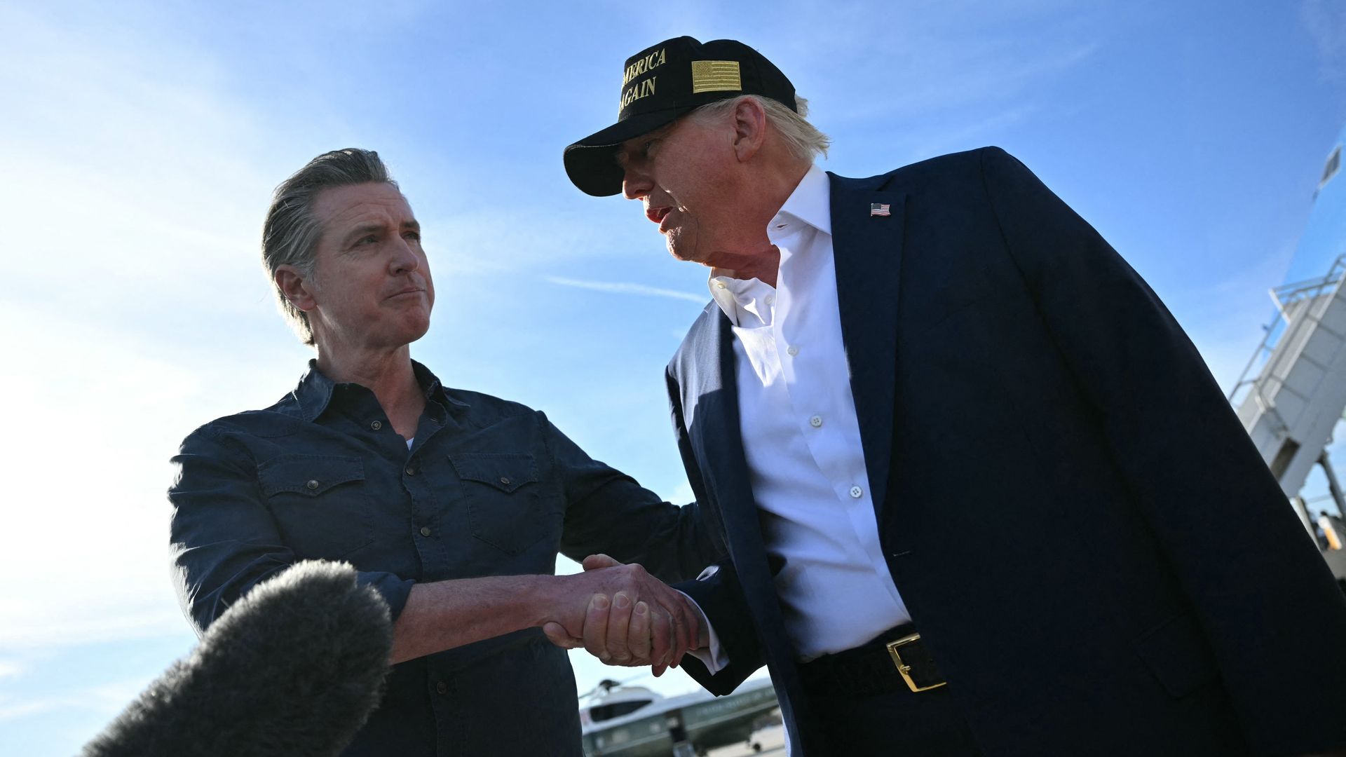 Los Angeles protests add friction to Trump's feud with California