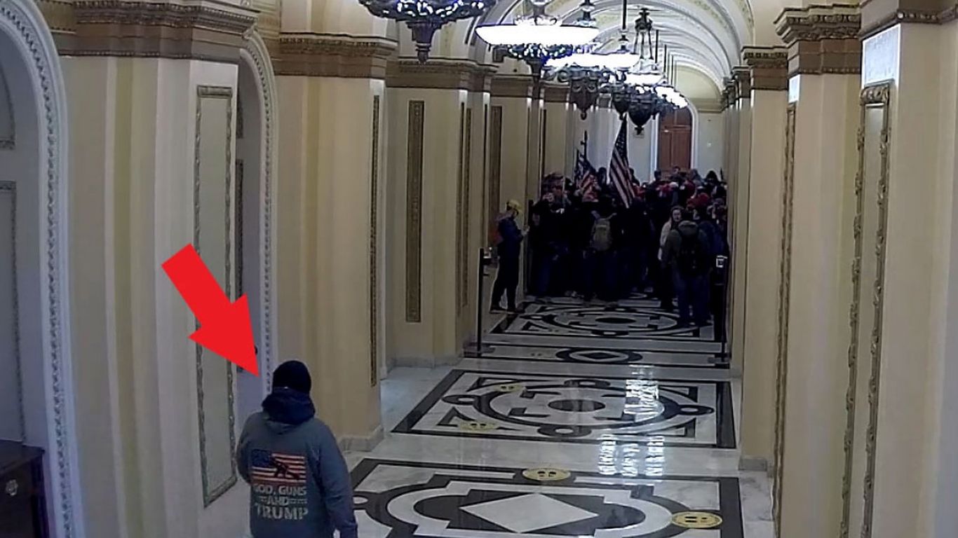 Capitol rioter who led mob to Speaker's Lobby sentenced to prison