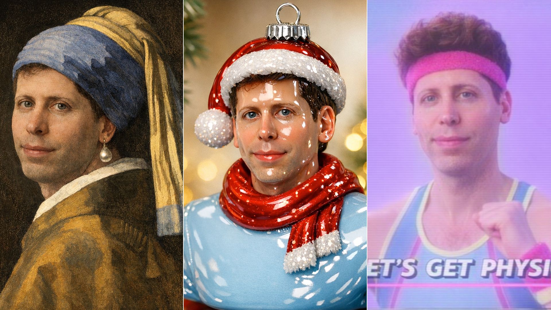 Sam Altman AI images