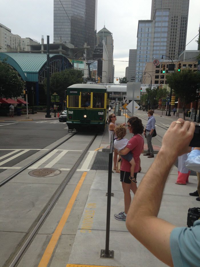 Charlotte Streetcar Uptown