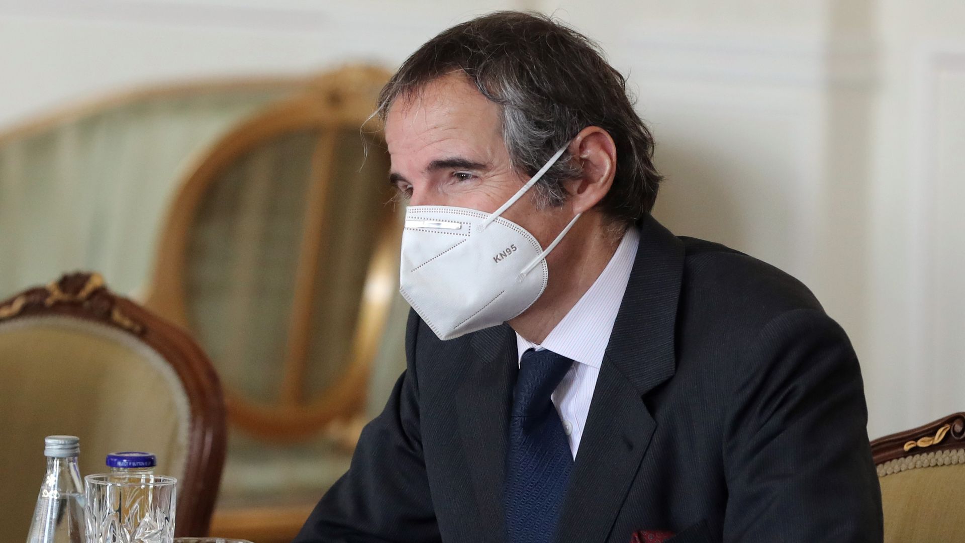 The head of the Vienna-based International Atomic Energy Agency (IAEA), Rafael Grossi.