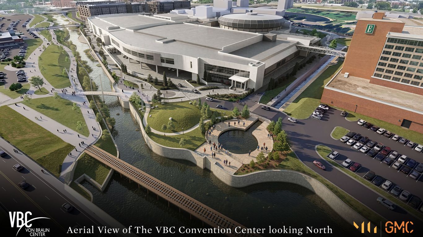 See the Von Braun Center's $200 million upgrade plans