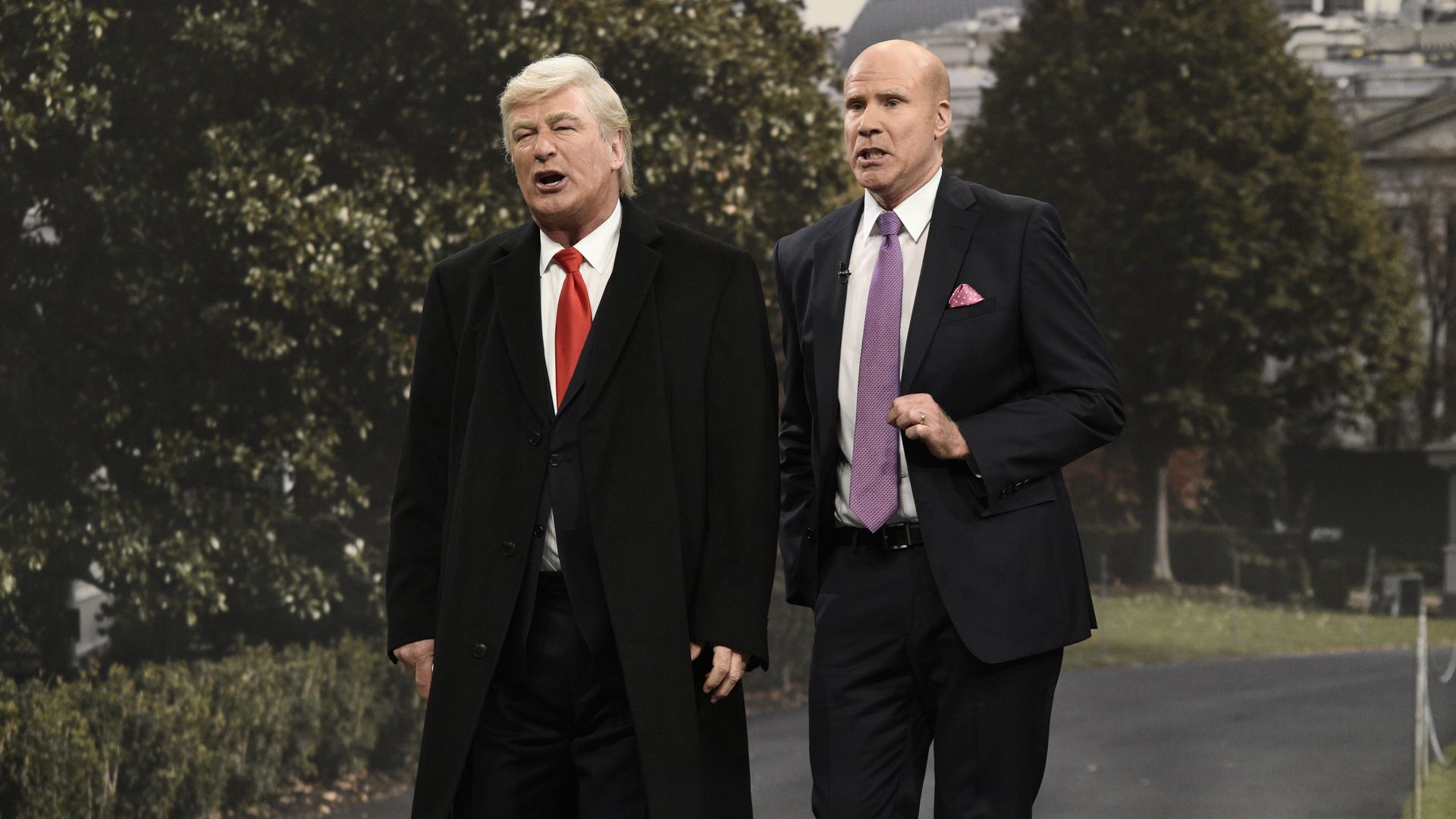 Alec Baldwin and Will Ferrell on SNL