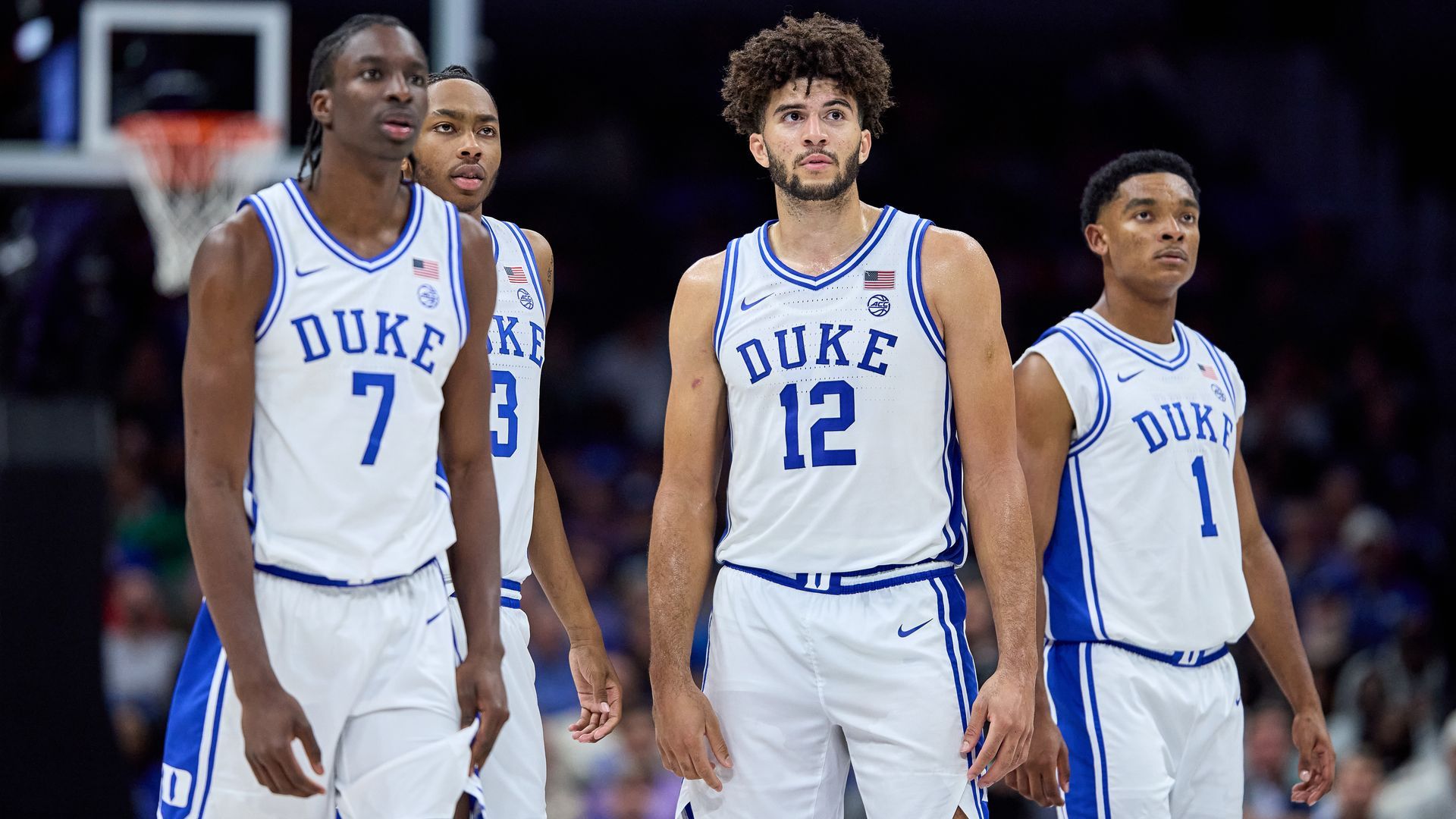 Duke faced Texas in the inaugural Dick Vitale Invitational at Spectrum Center last fall. Photo: Robin Alam/ISI Photos/ISI Photos via Getty Images