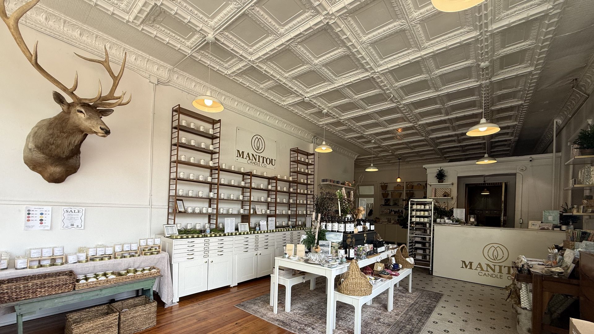 A candle company in Cincinnati's East End, where every scent is numbered.