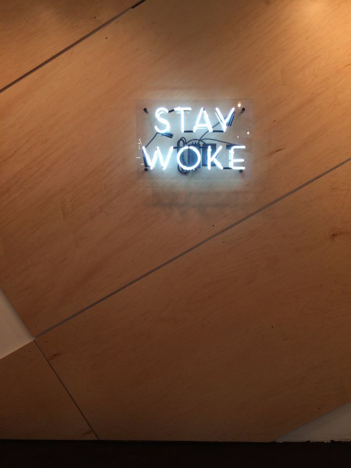 not just coffee stay woke