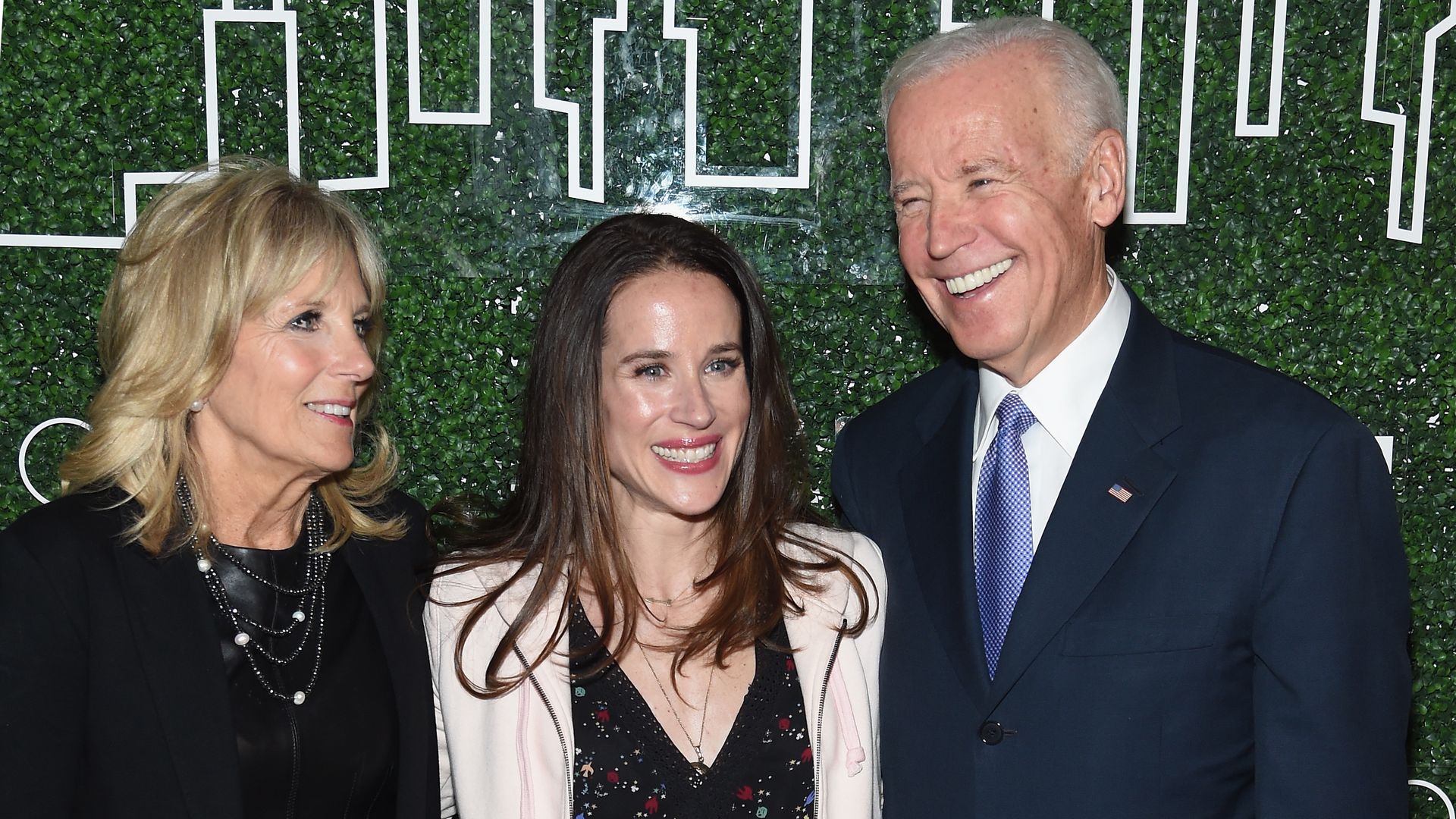 President Joe Biden, his wife Jill Biden, and their daughter Ashley Biden.
