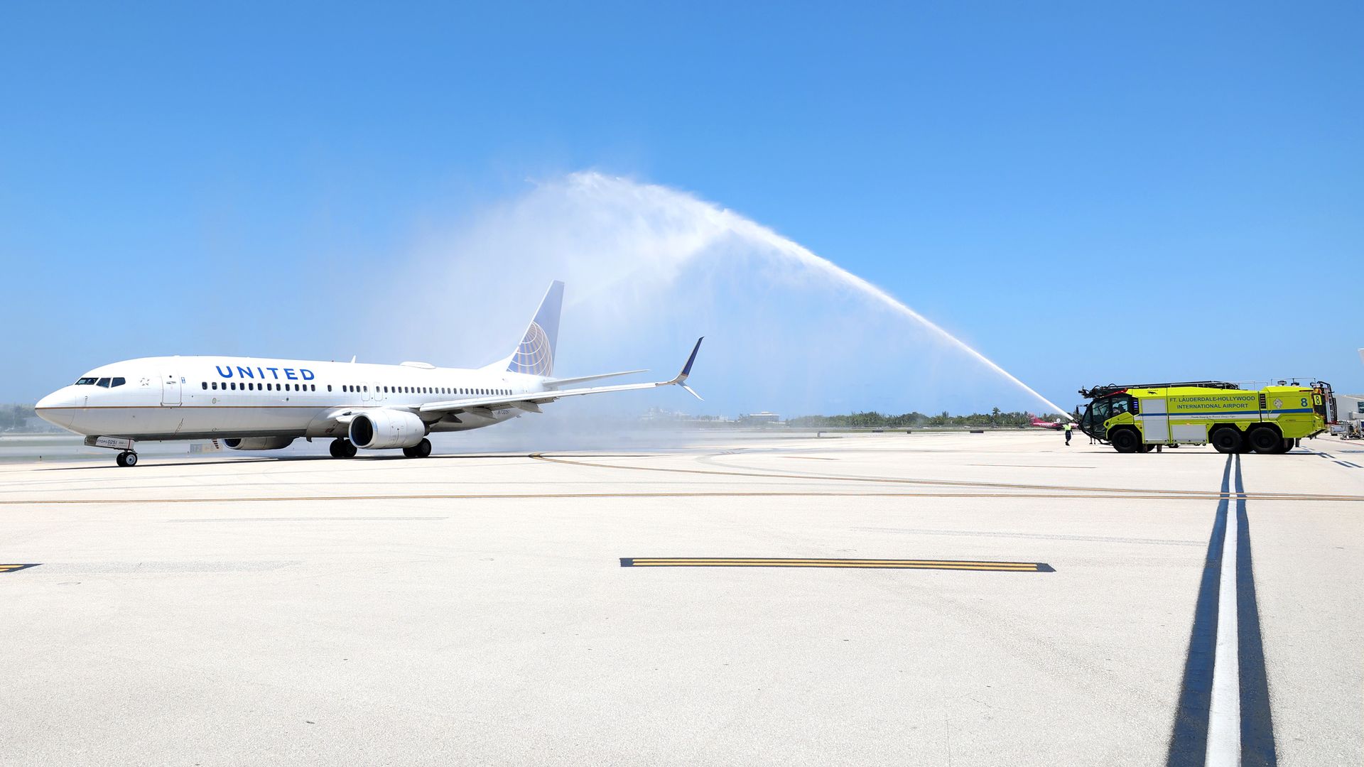 Families gather at Fort Lauderdale Airport for a trip to the New York area to attend CLEAR CONNECTS: A Day of Families event on May 05, 2021 in Fort Lauderdale, Florida. 