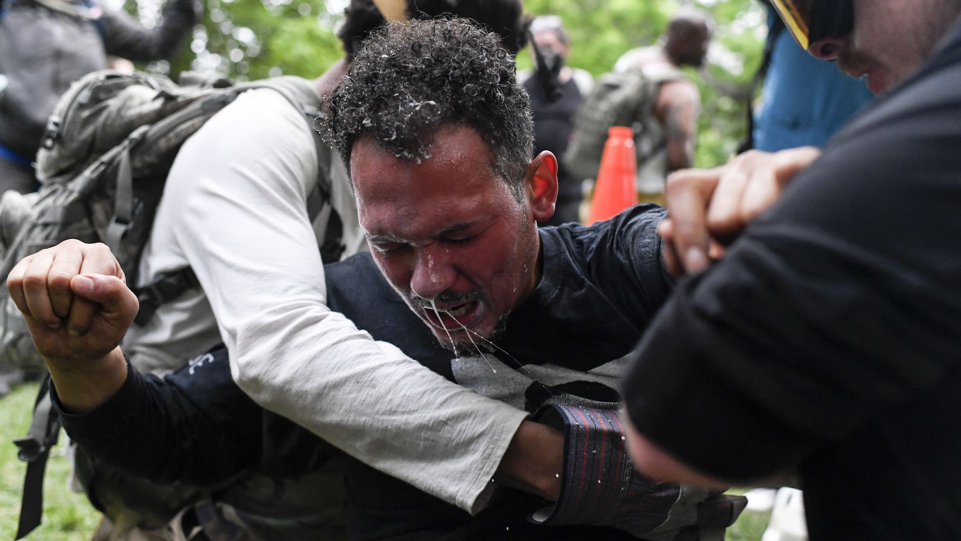 Stanford Smith, who was pepper sprayed by police is a plaintiff in the lawsuit against the city. 