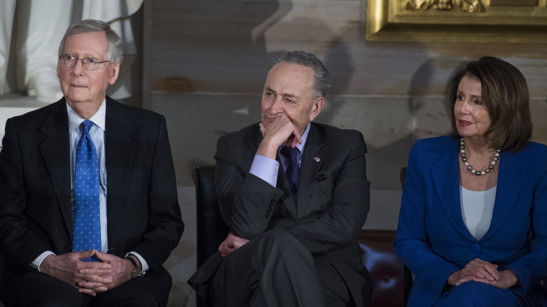 McConnell, Schumer and Pelosi