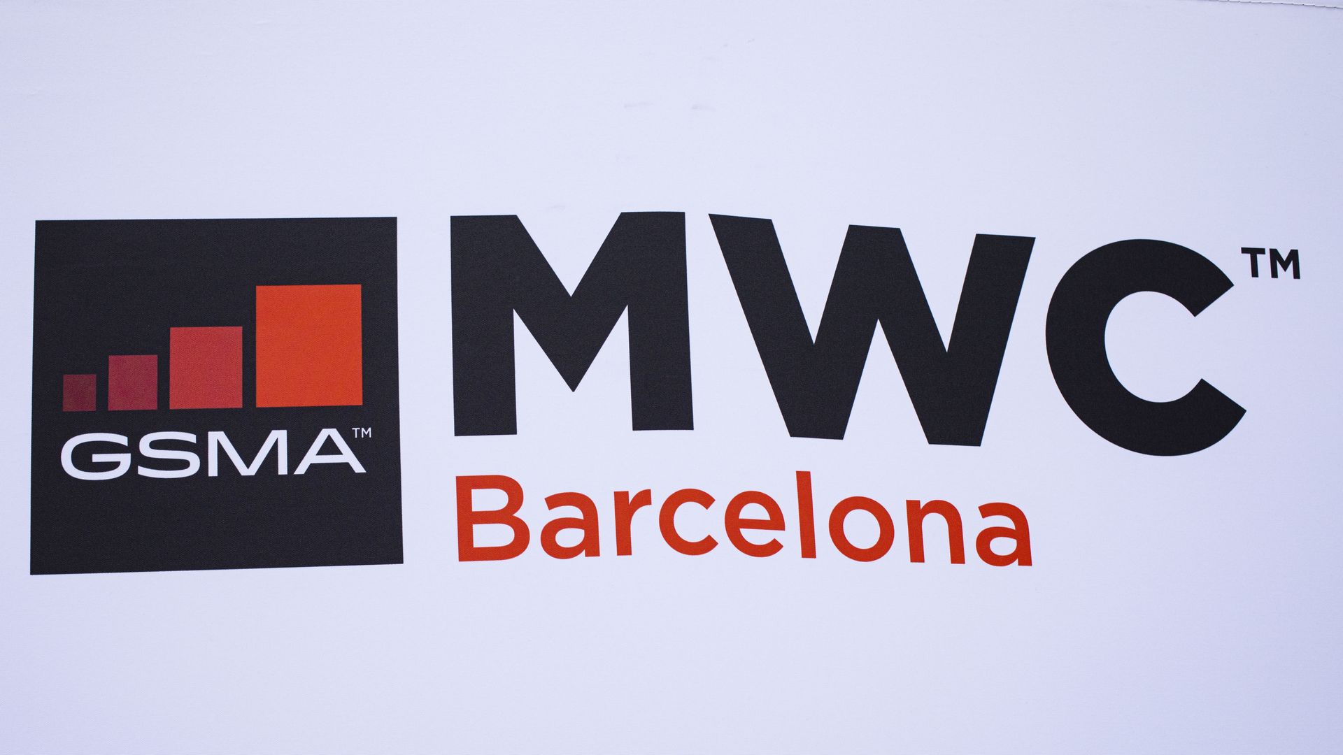 a gsma barcelona sign