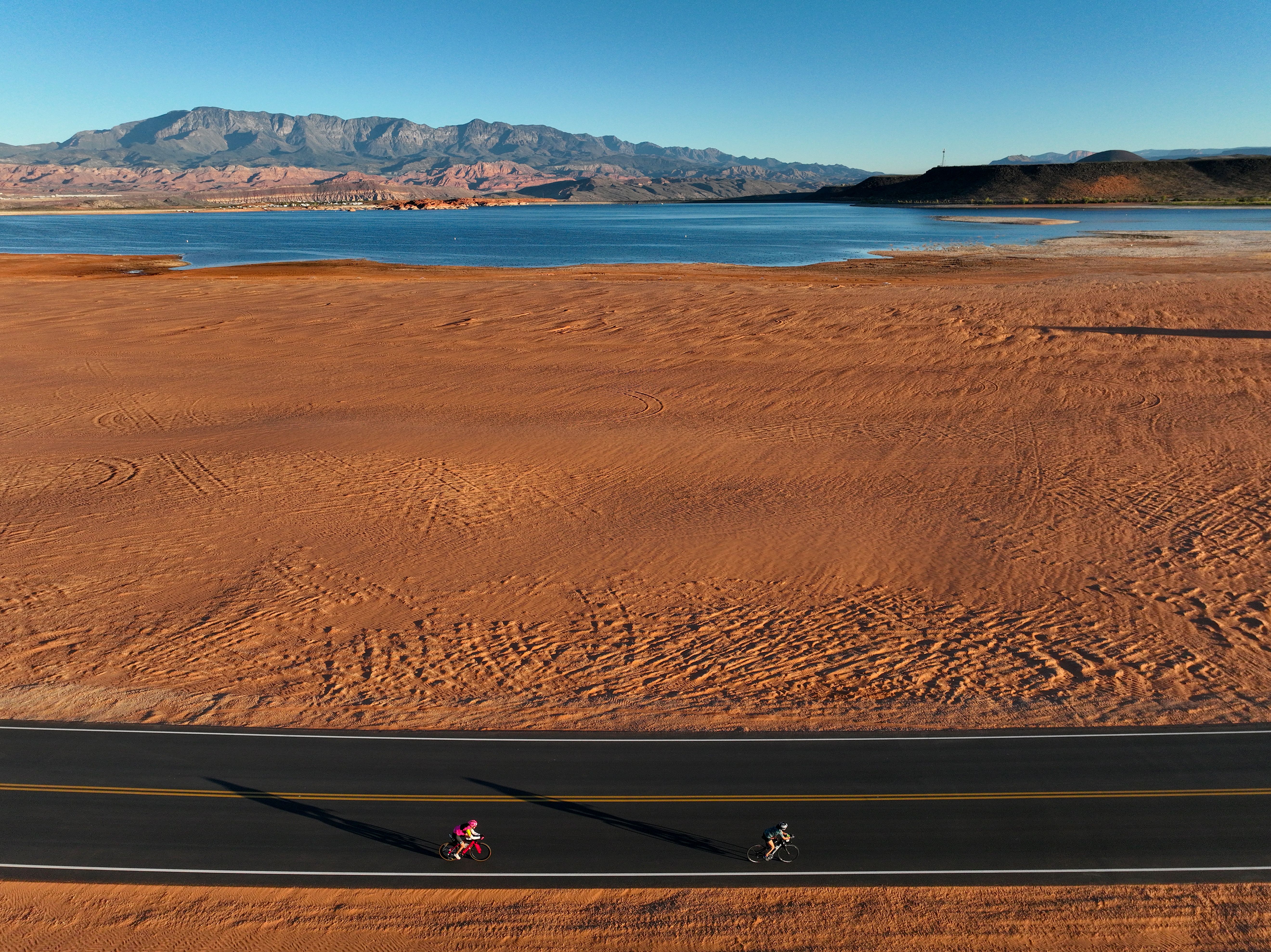 Ironman cycling photo