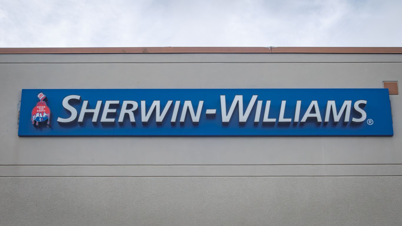 The Sherwin-Williams reporting Cleveland should read