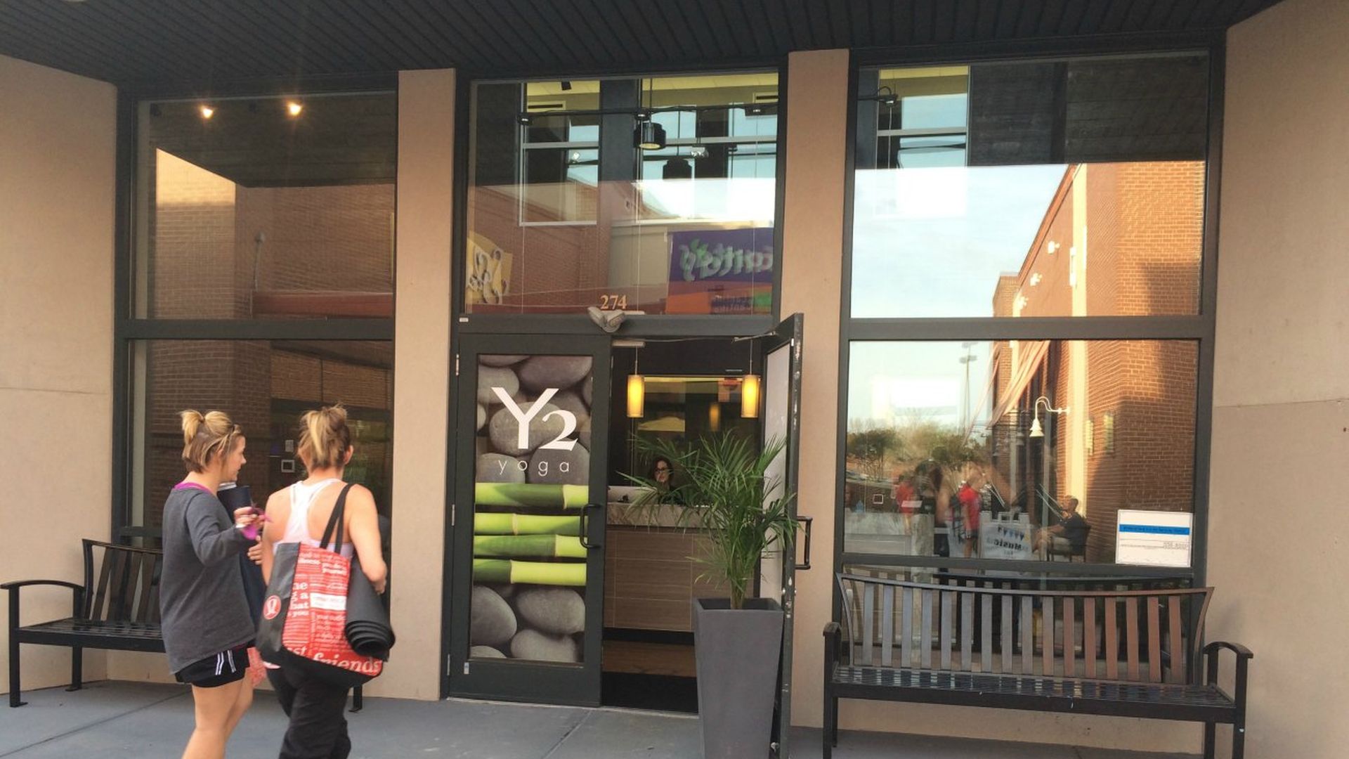 Y2 Yoga members Charlotte