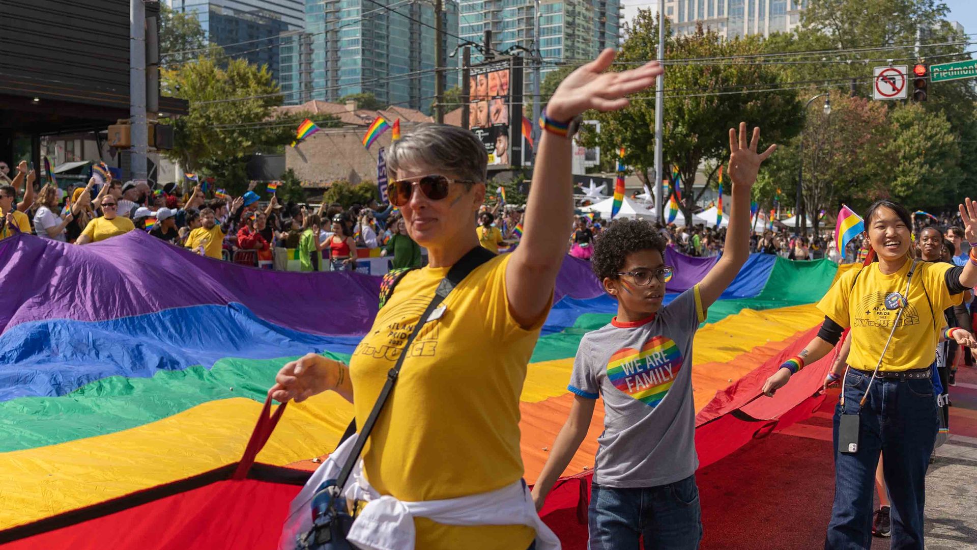 Atlanta Pride Parade celebrates local LGBTQ - Axios Atlanta