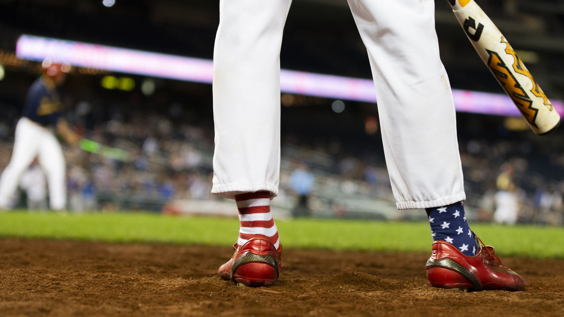 American baseball socks