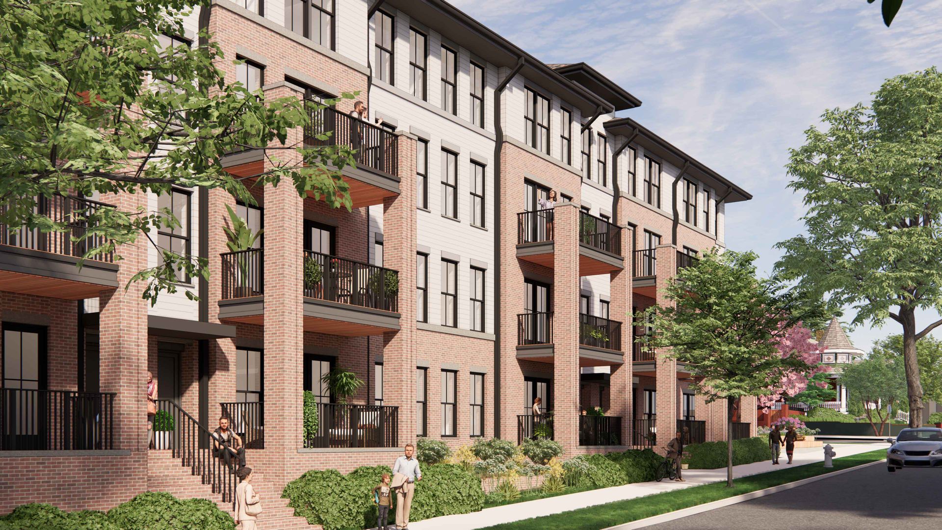 Rendering of multi-family building