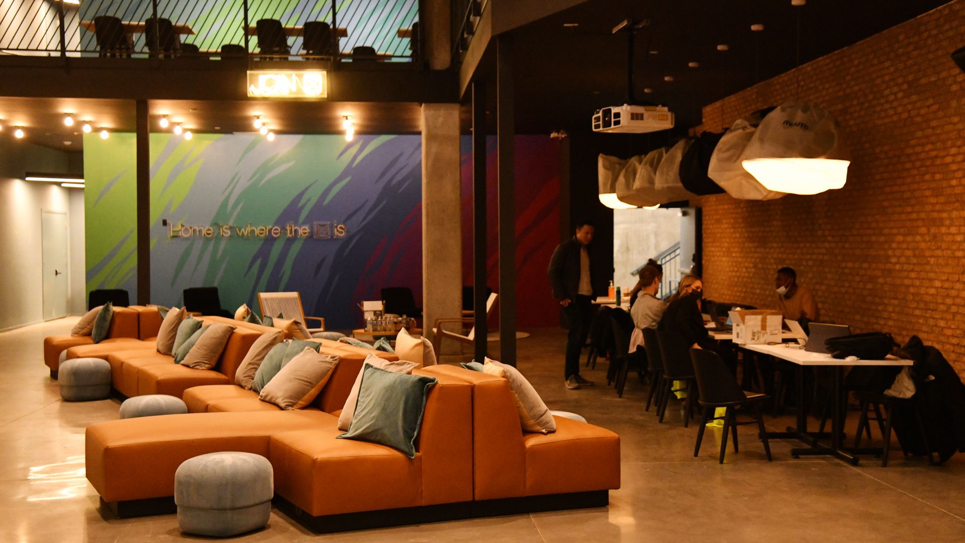 The lobby of the X Denver apartment building. Photo: Hyoung Chang/The Denver Post via Getty Images