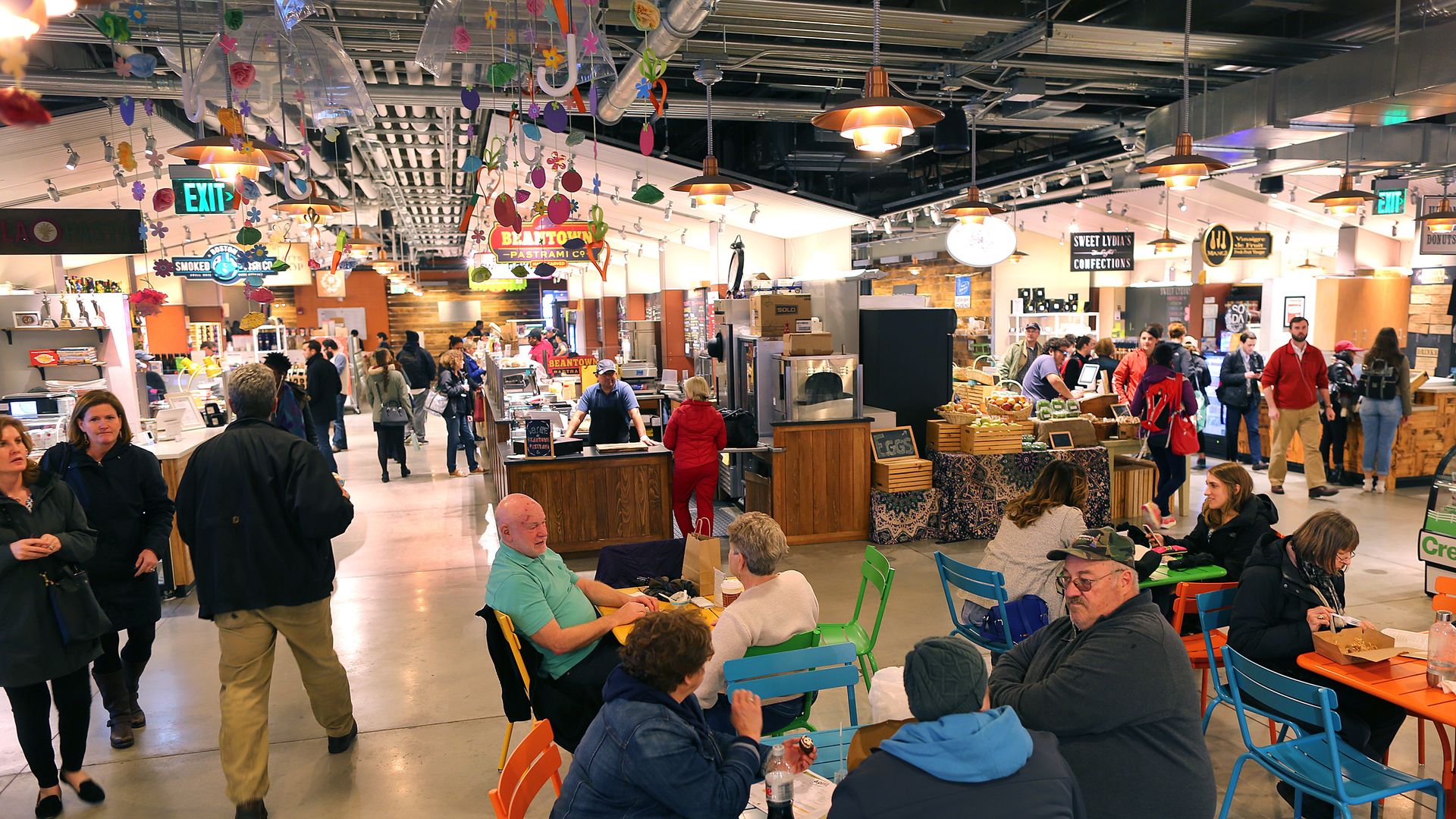 inside the Boston public market