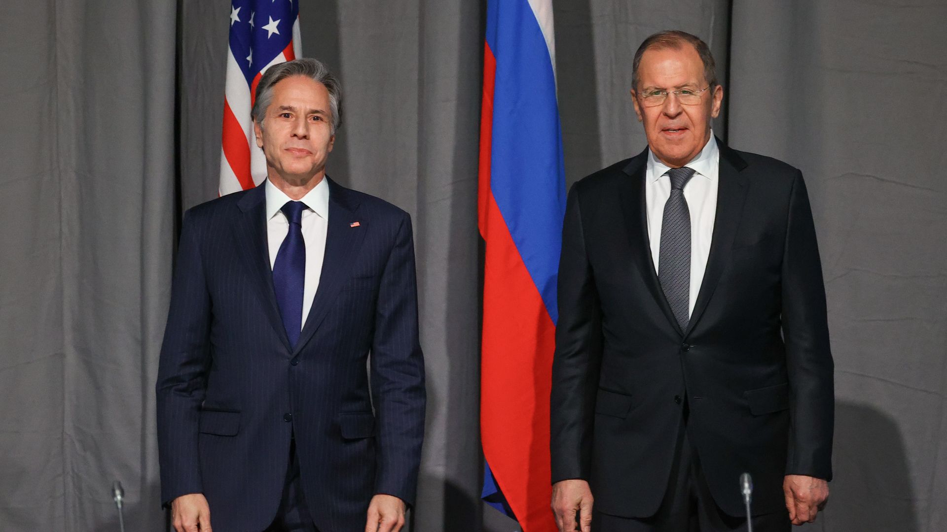 Blinken and Sergey Lavrov