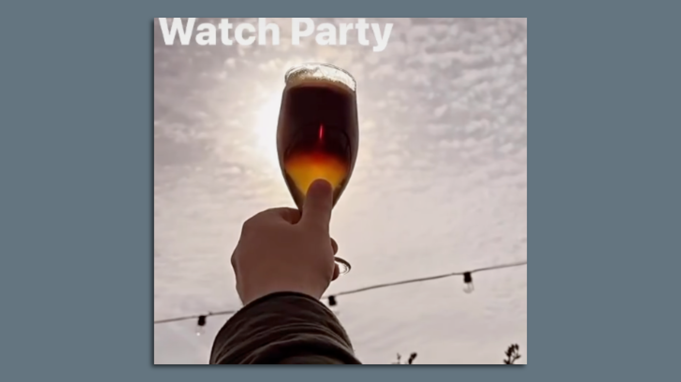 BrewDog toasting solar eclipse with beer cocktail - Axios Columbus