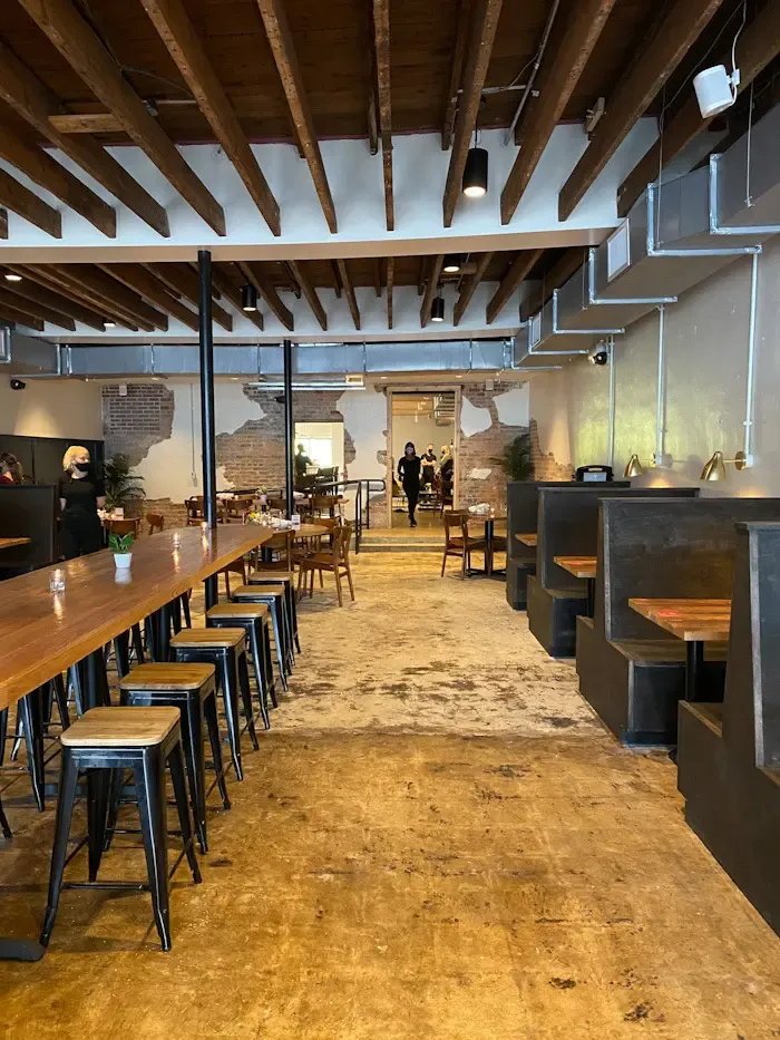 Emmy Squared Interior Shot, Main dining room