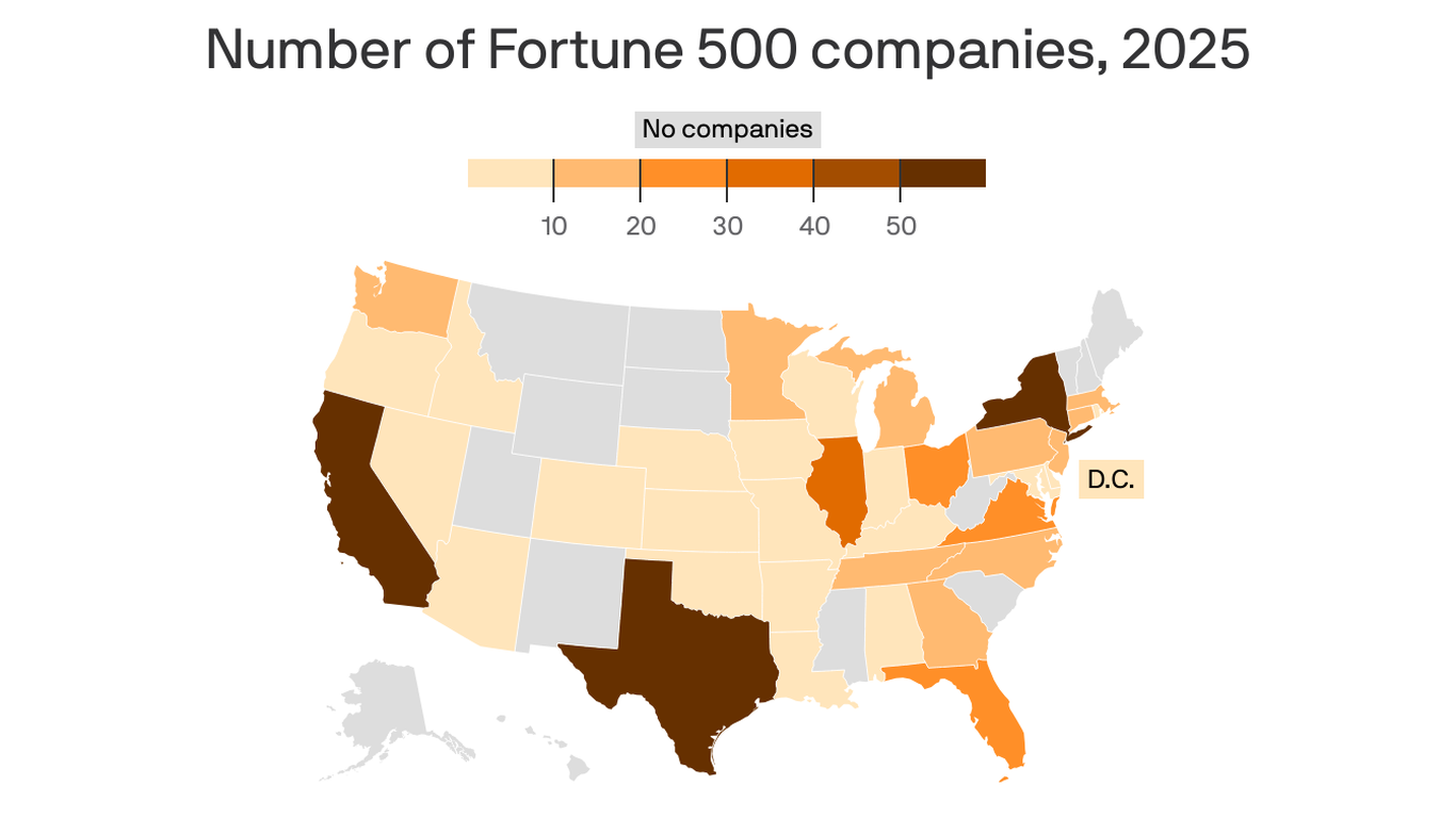 Fortune 500 list includes 2 Louisiana business giants - Axios New Orleans