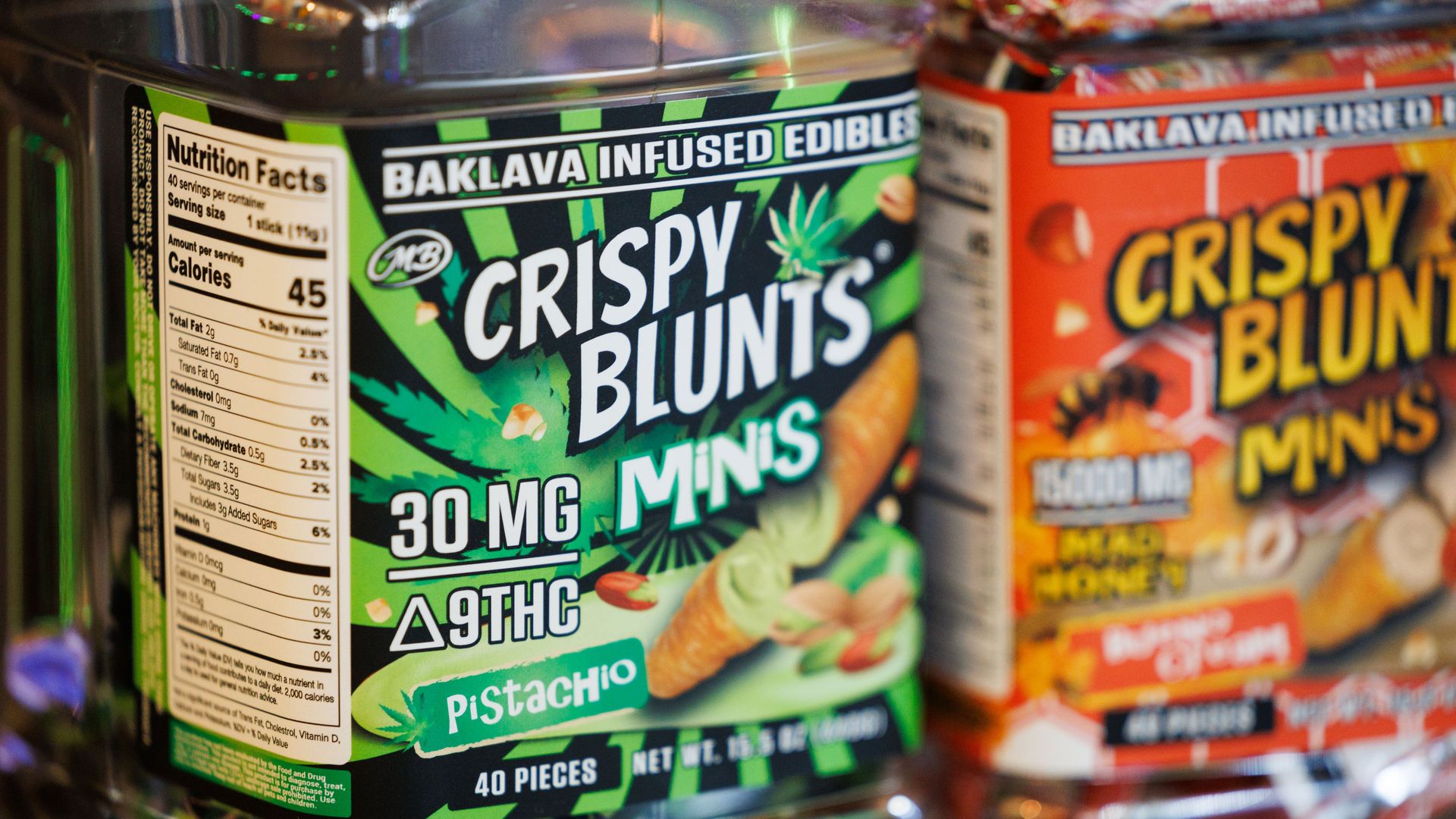 THC products at a Chicago dispensary. 