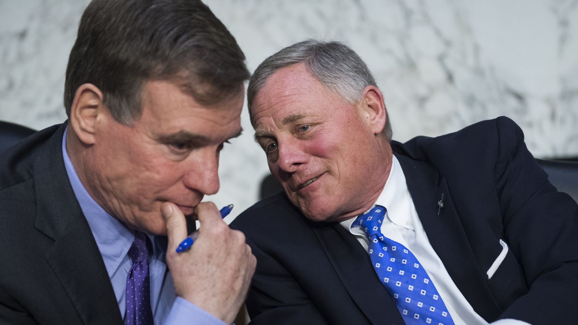 Senators Mark Warner and Richard Burr