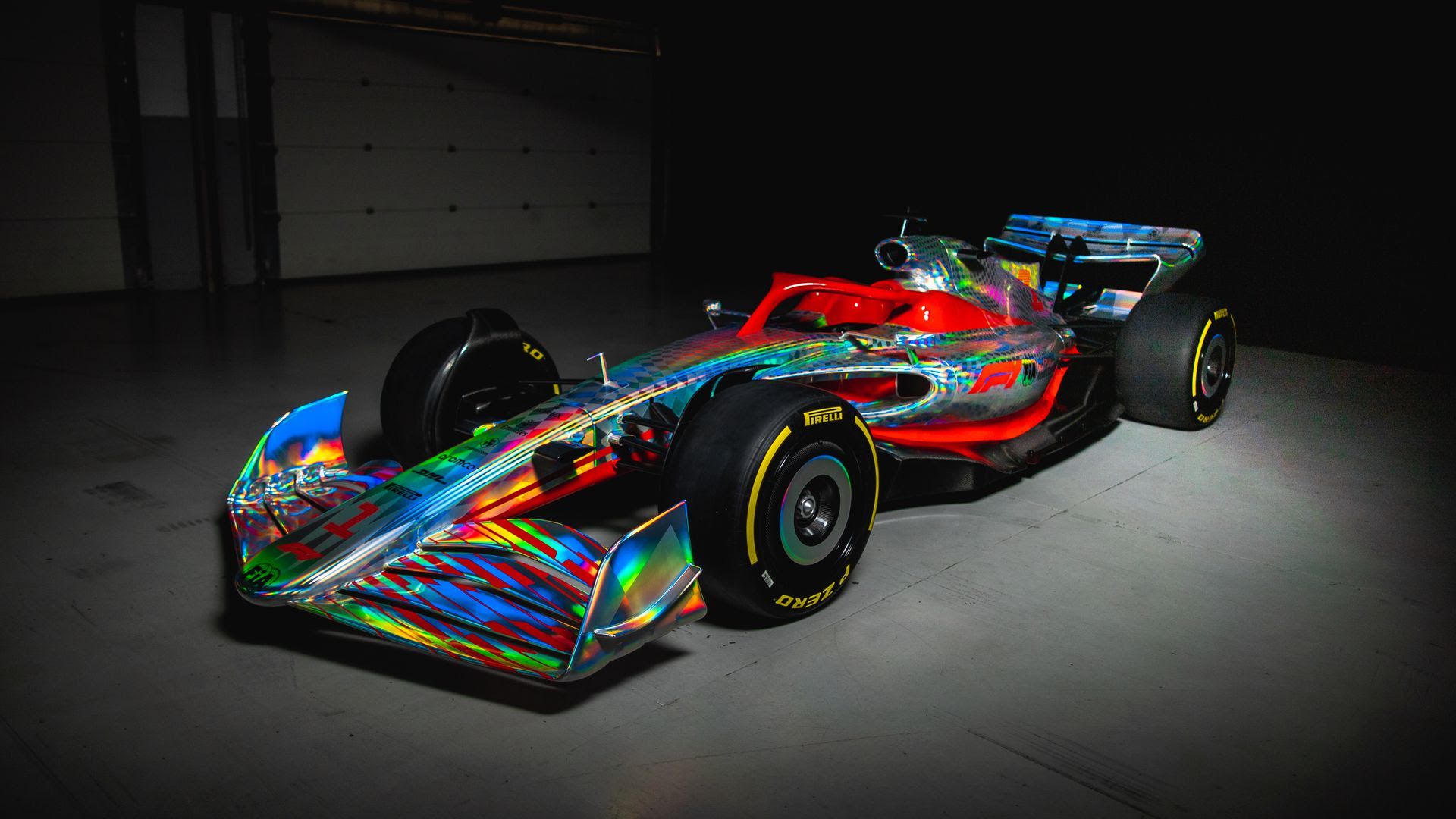 Image of a Formula One car.