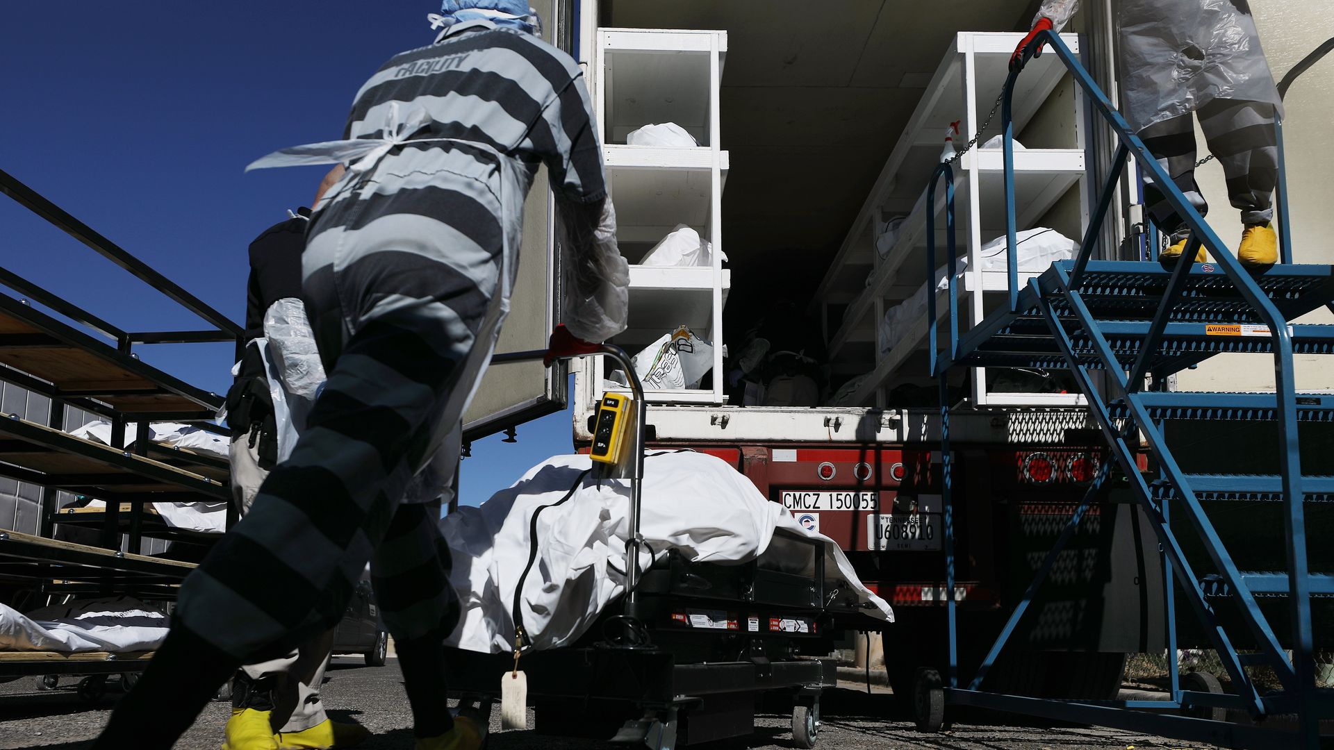A mobile Morgue.