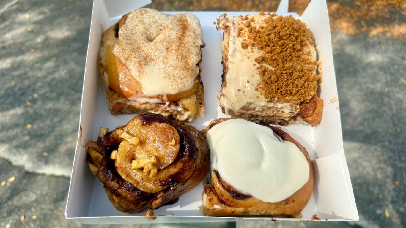 Seattle is lining up for Rolled Flour's cinnamon rolls