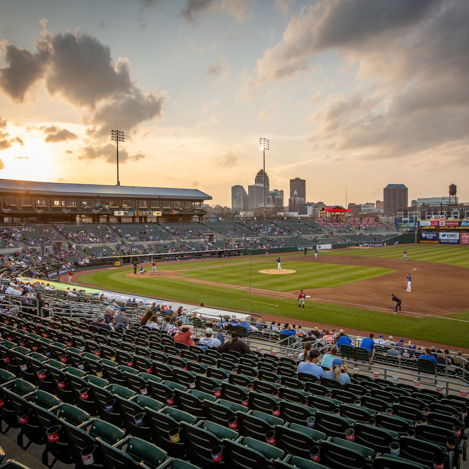 Iowa Cubs in - Des Moines, IA