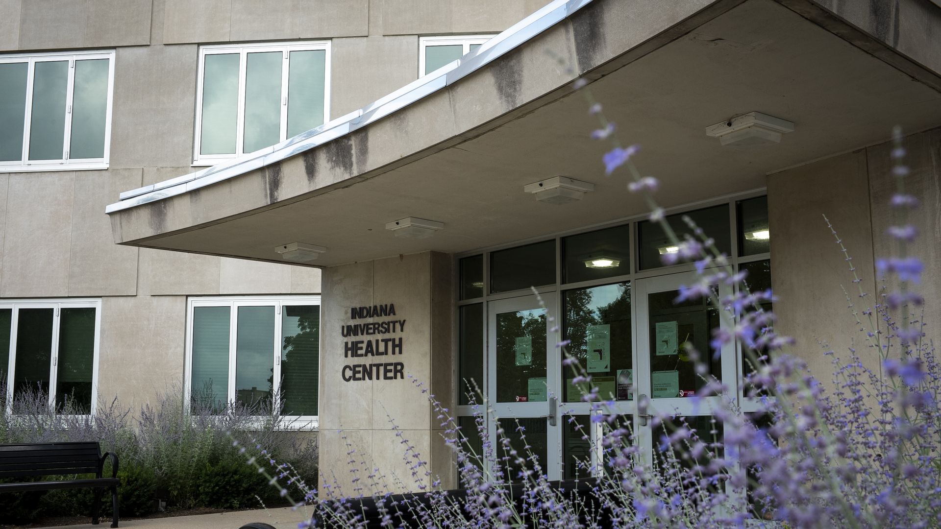 The Indiana University Health Center in Bloomington, Indiana, in June 2020.