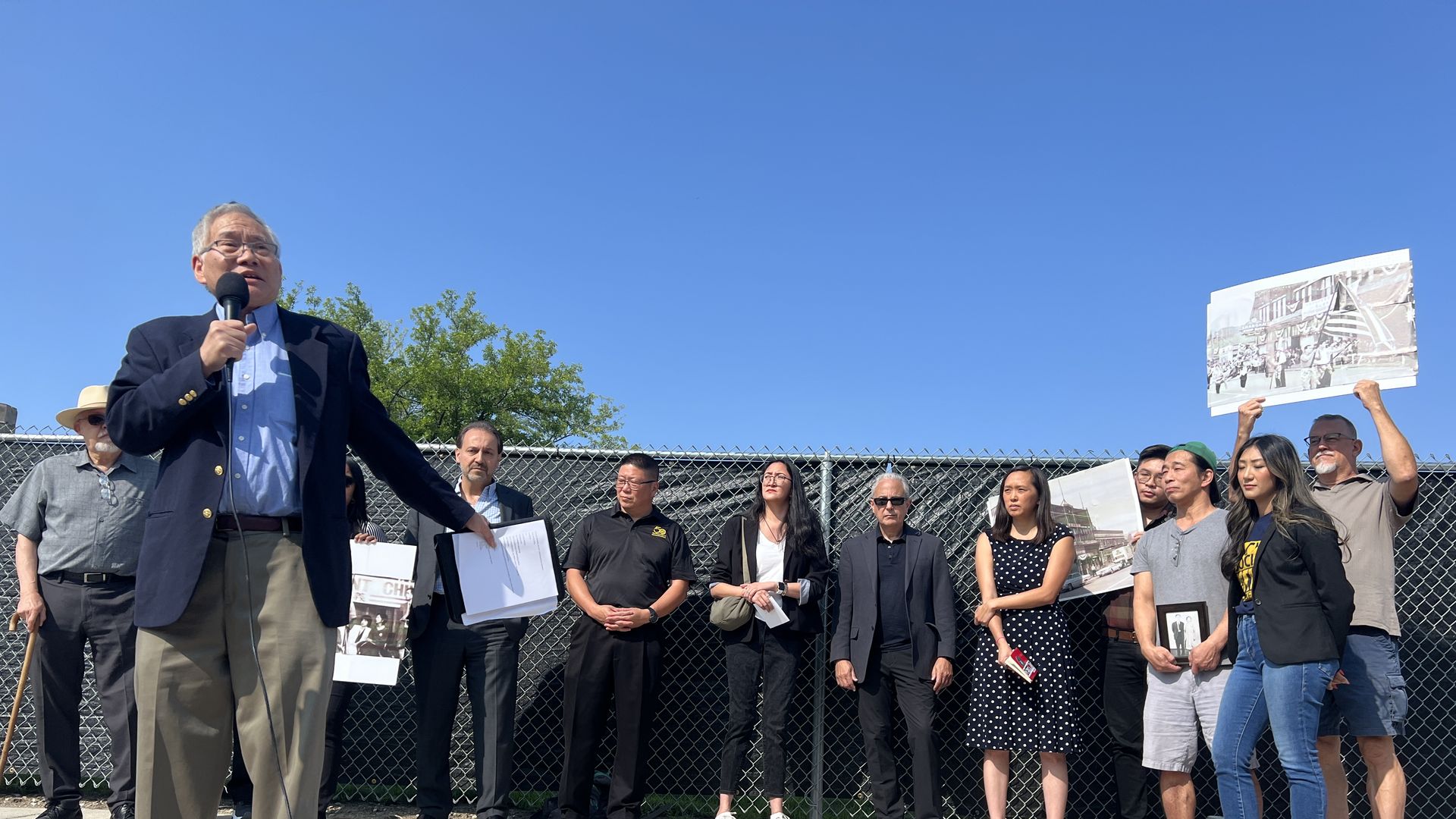 Asian American advocates rally for historic Chinatown building