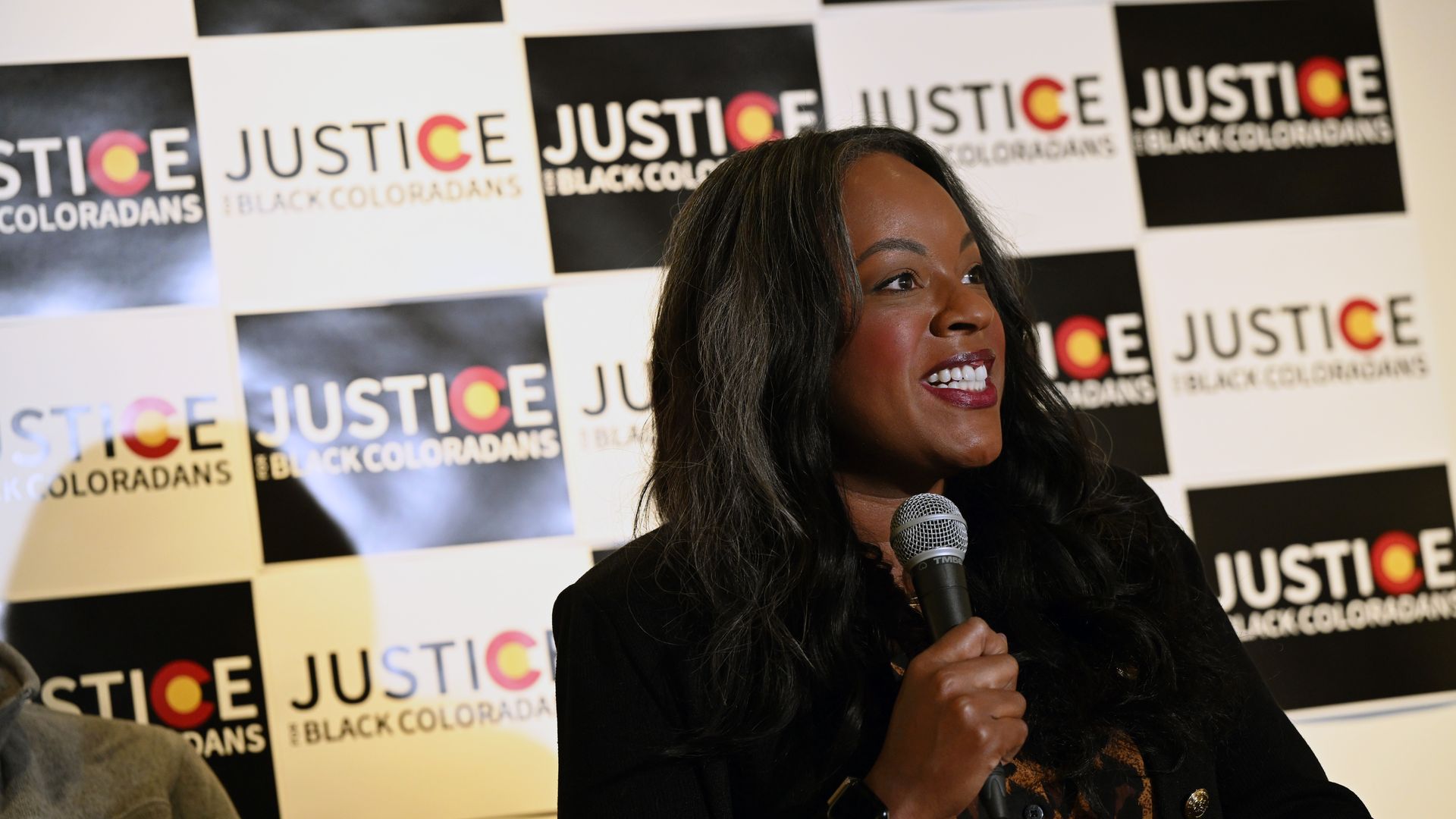 State Rep. Leslie Herod speaks during a press conference in December. Photo: Helen H. Richardson/Denver Post via Getty Images