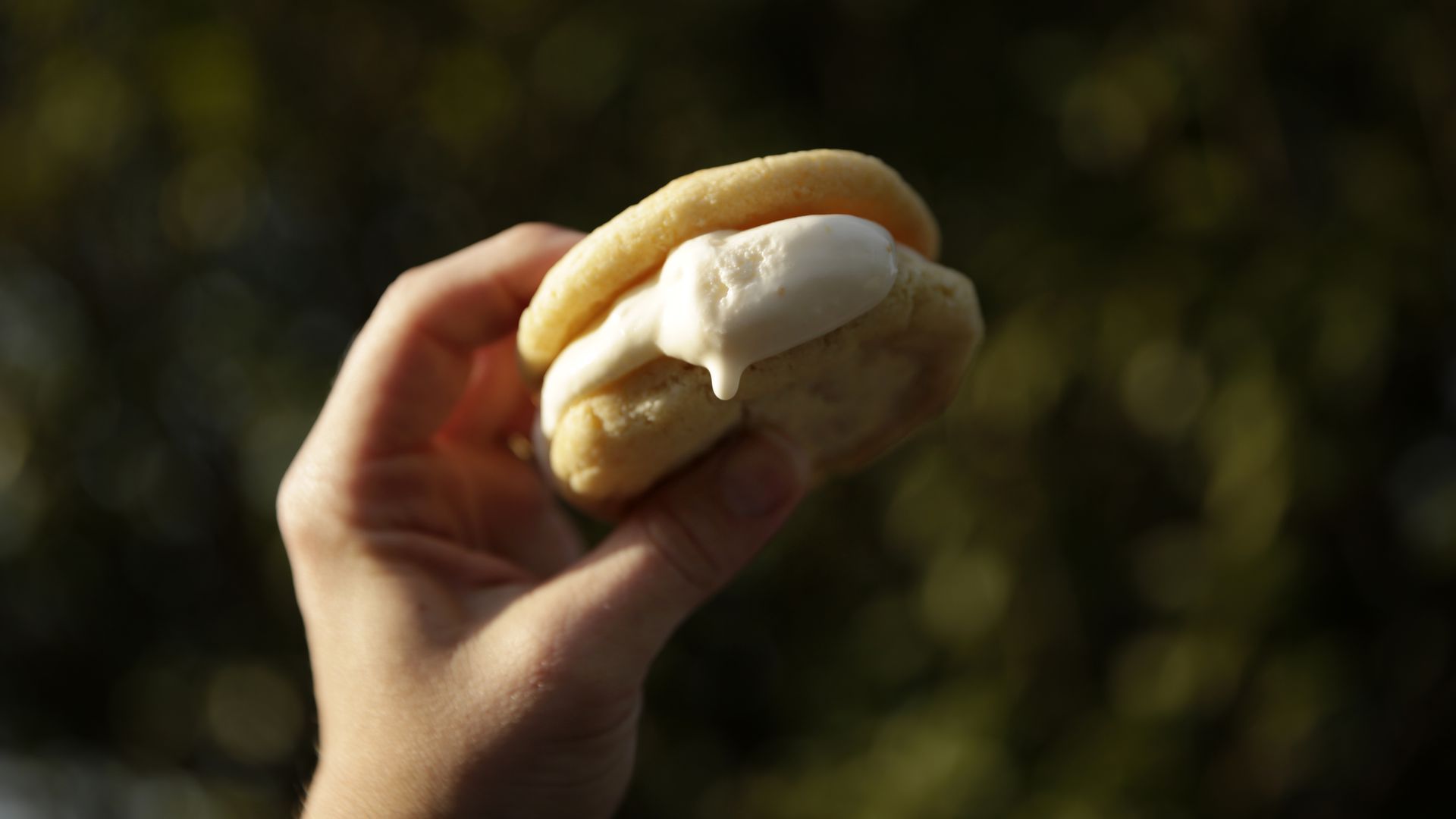 The iconic Georgia Peach ice cream sandwich