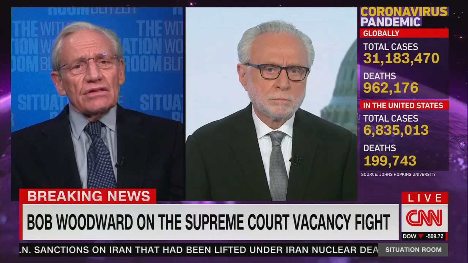 woodward on cnn