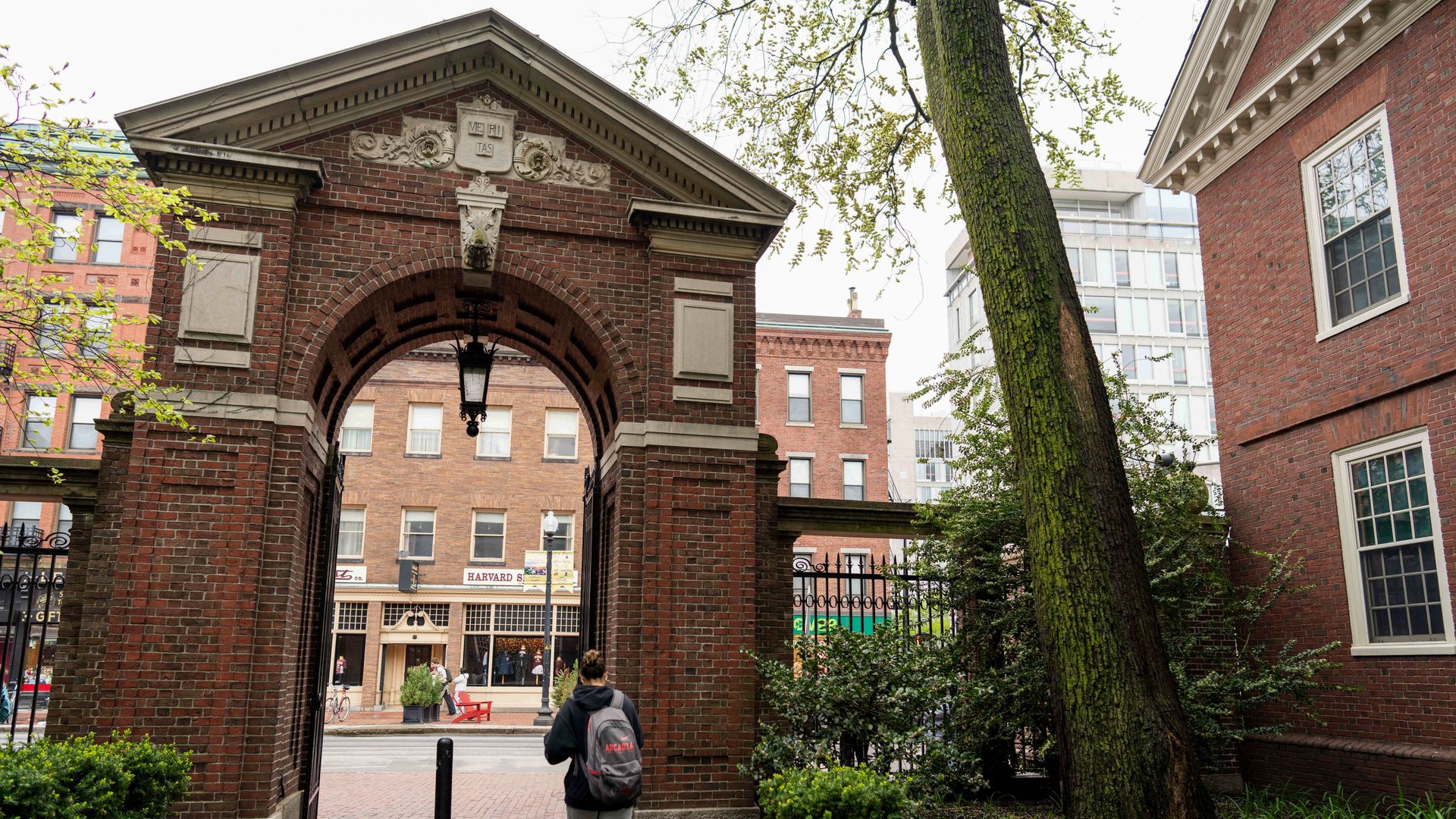 A campus store on Harvard University's campus.