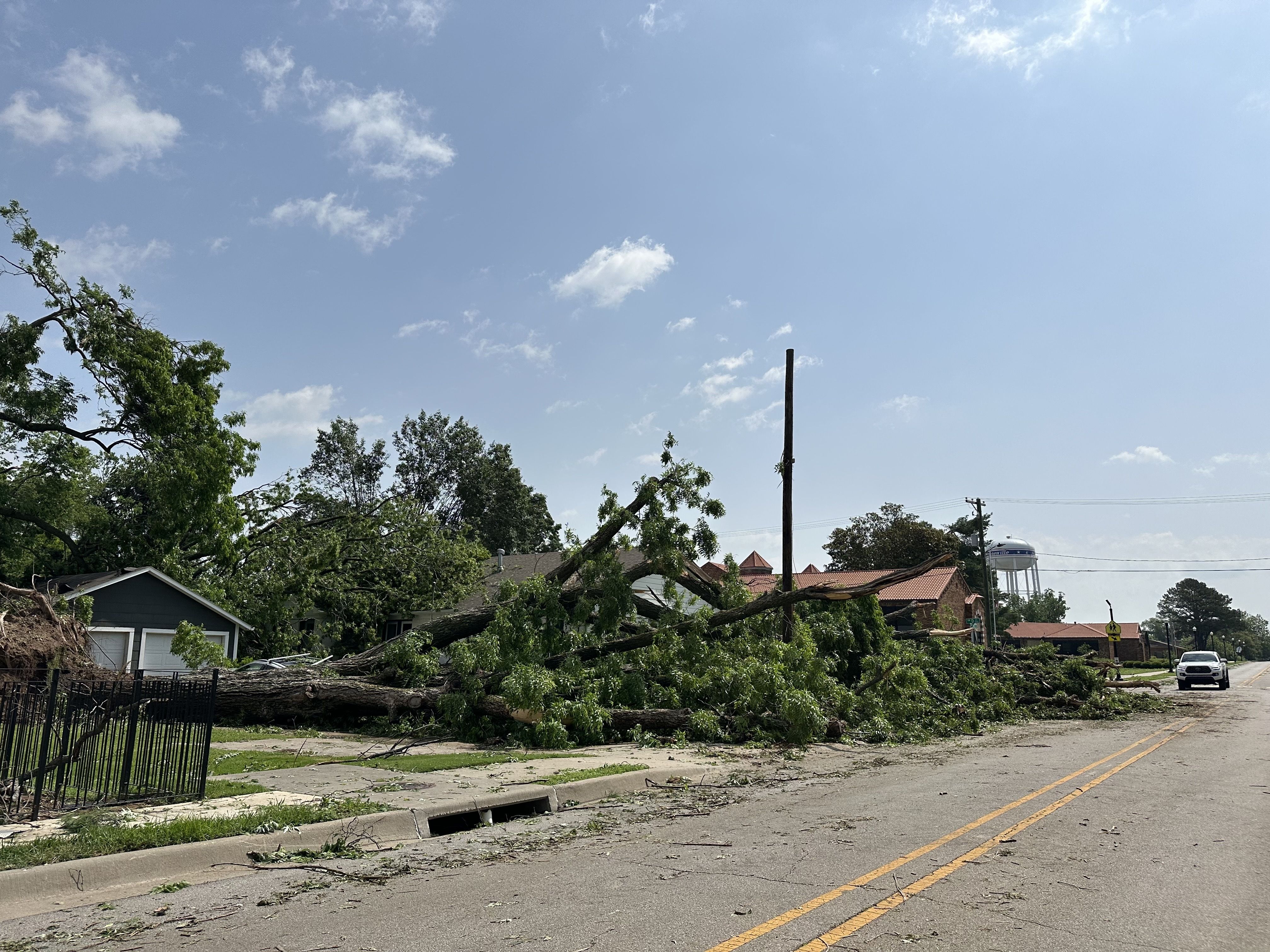 photo of storm damage